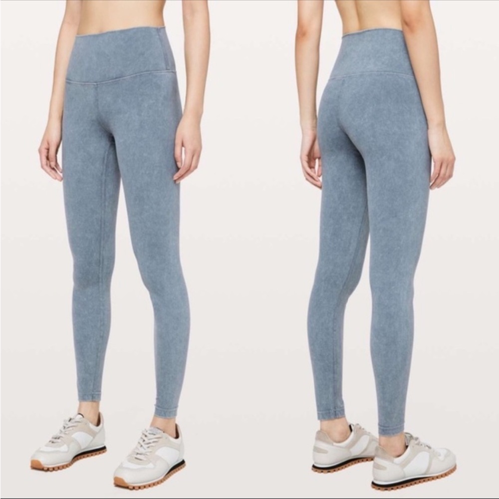 Lululemon Wunder Under High-Rise Tight Full-On Luxtreme washed moon blue